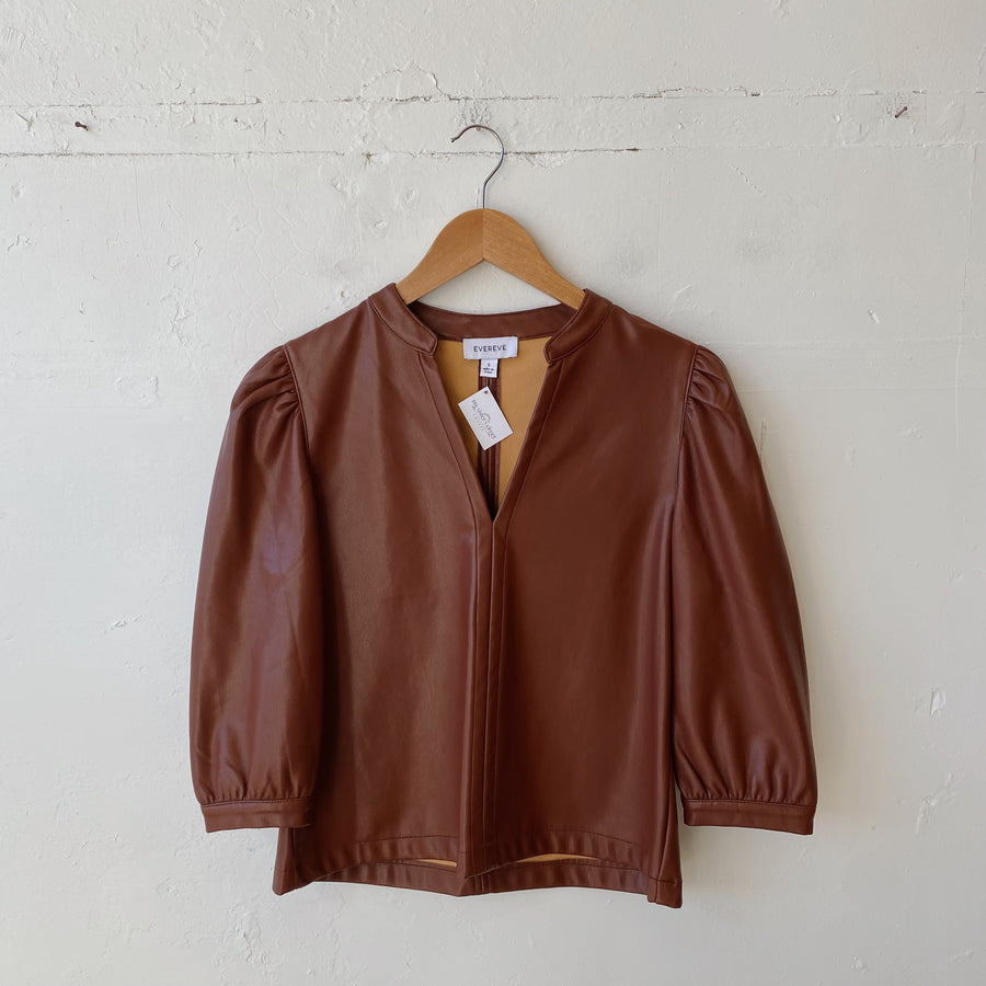 SIZE S | Leather Top