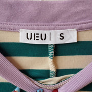 SIZE S | Teal Striped Top