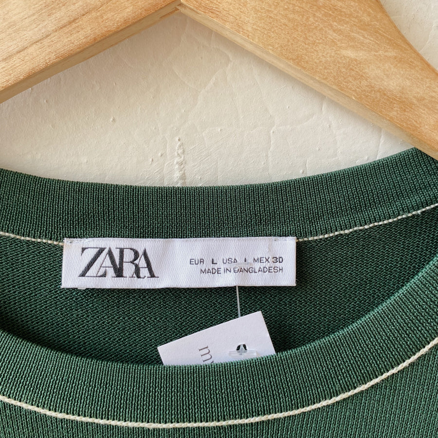 Size L | Green Zara Top
