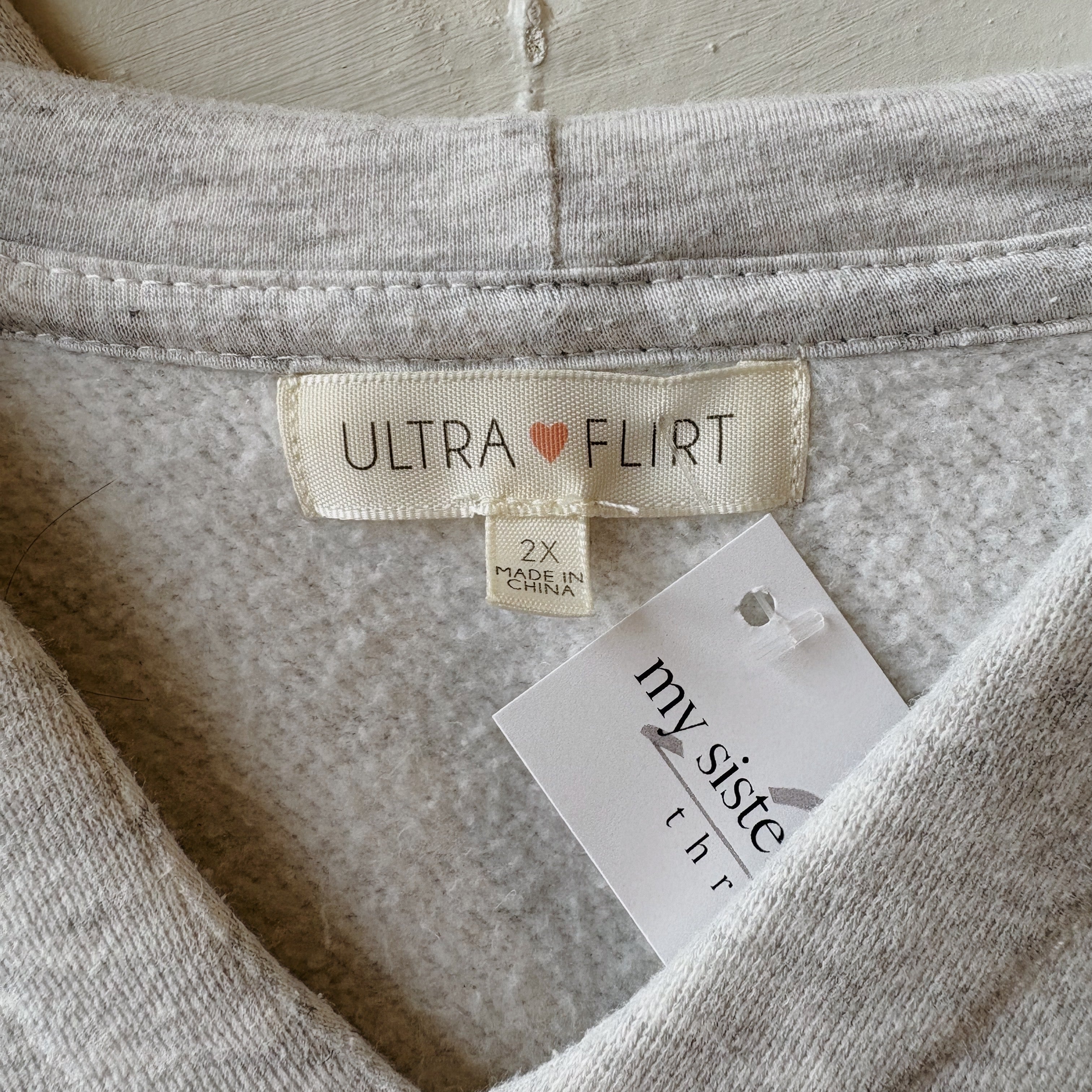 SIZE 2X | Gray Sweatshirt