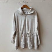 SIZE 1X | Gray Zip Up