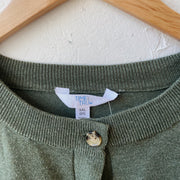 SIZE XXL | Green Cardigan