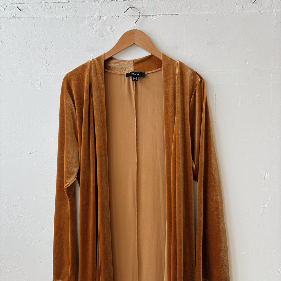 SIZE 2X | Velvet Cardigan