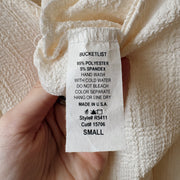 SIZE S | Cream Romper