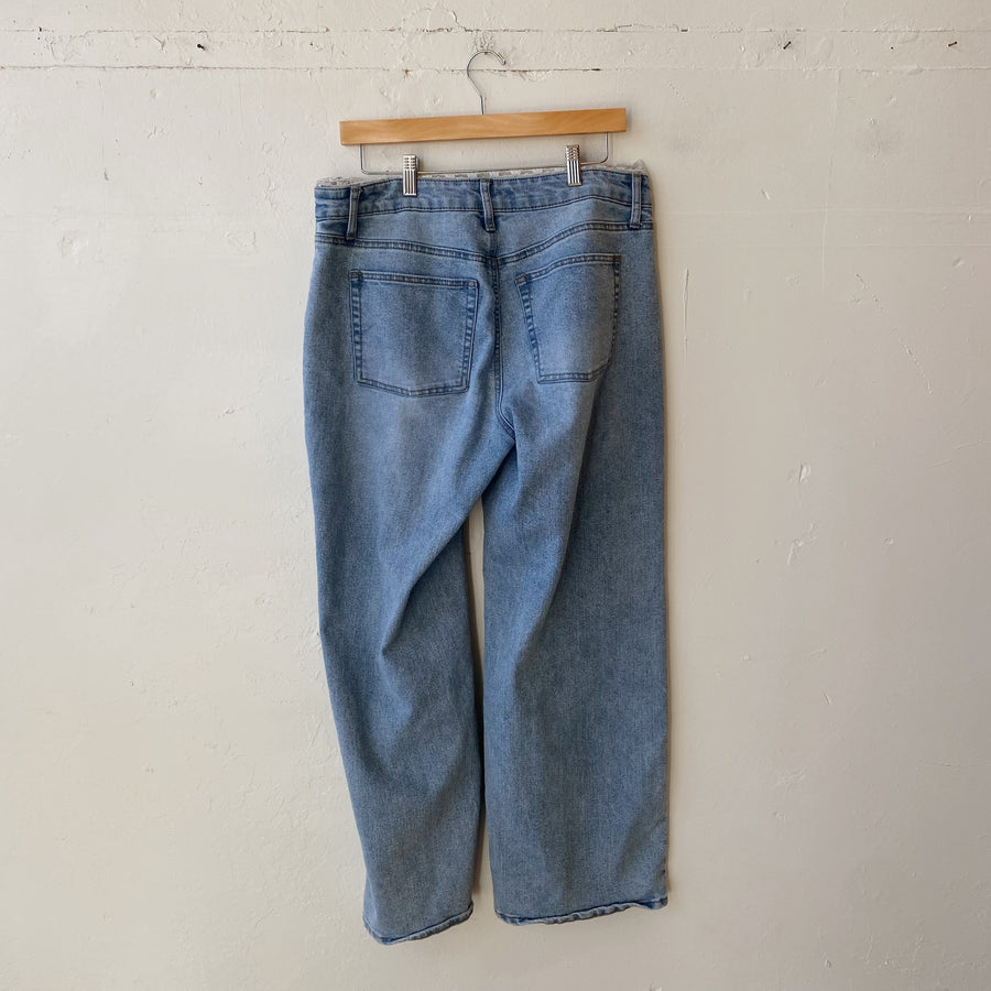 SIZE 11| Lace Jeans