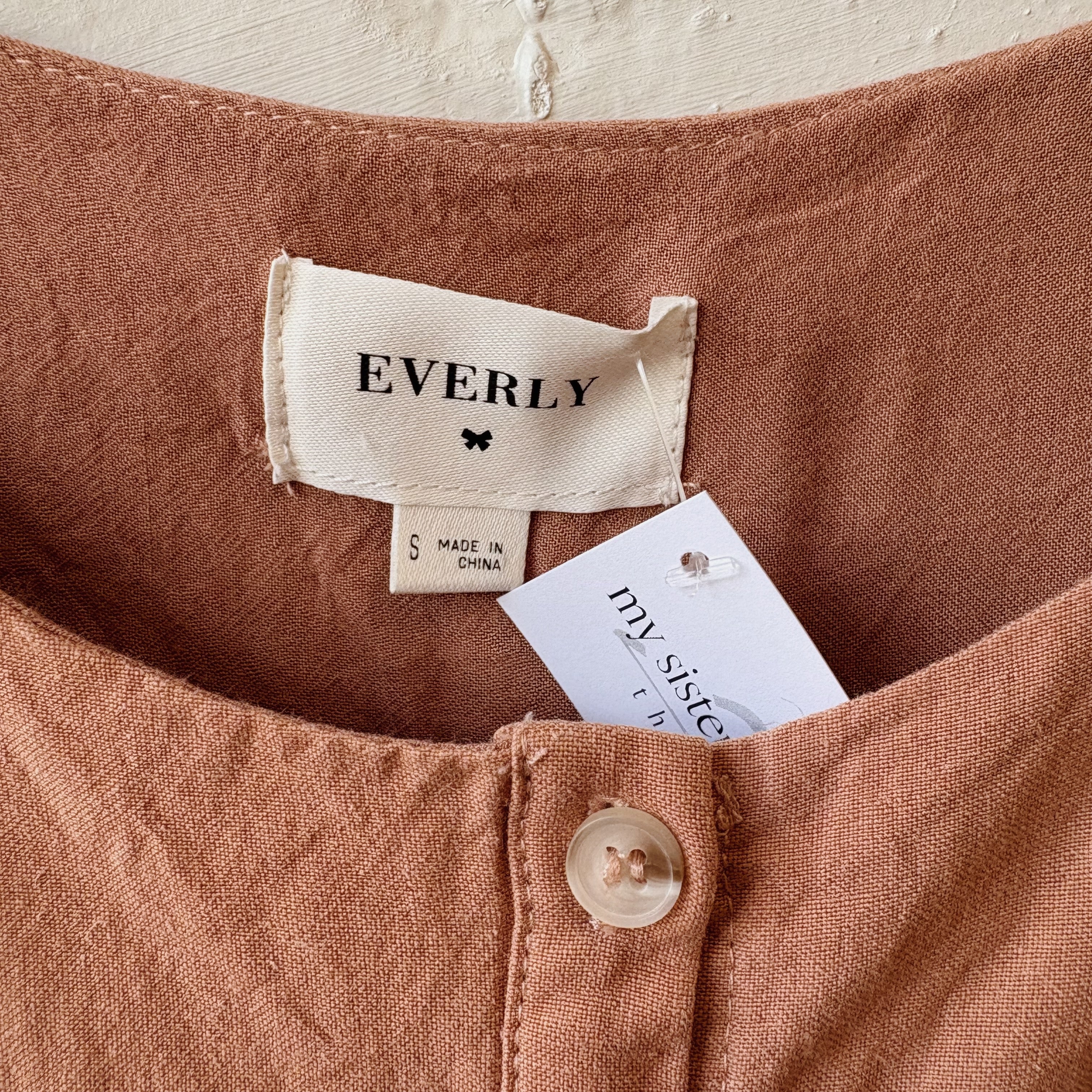 SIZE S | Button Up Babydoll Dress