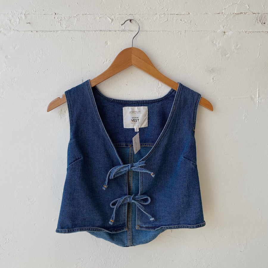 SIZE XS | Denim Vest