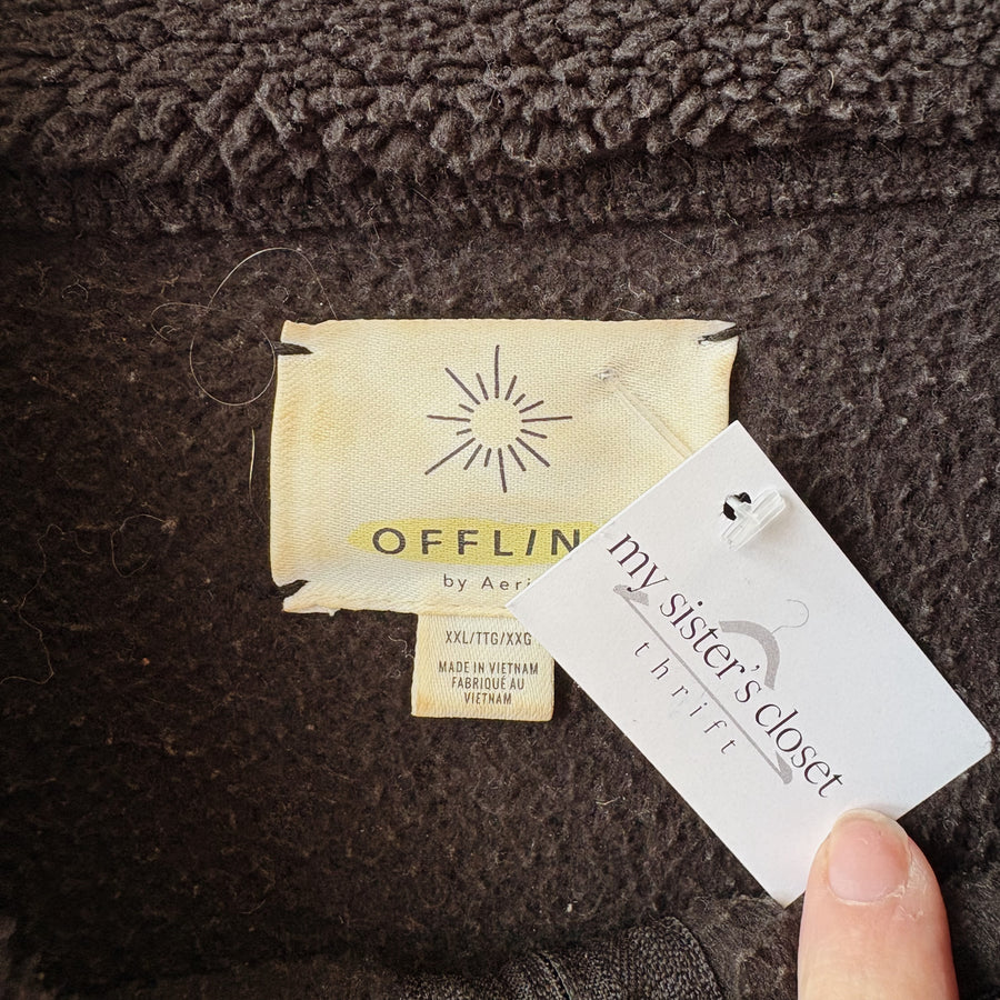 SIZE XXL | Aerie Quarter Zip