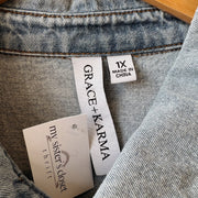 SIZE 1X | Denim Dress