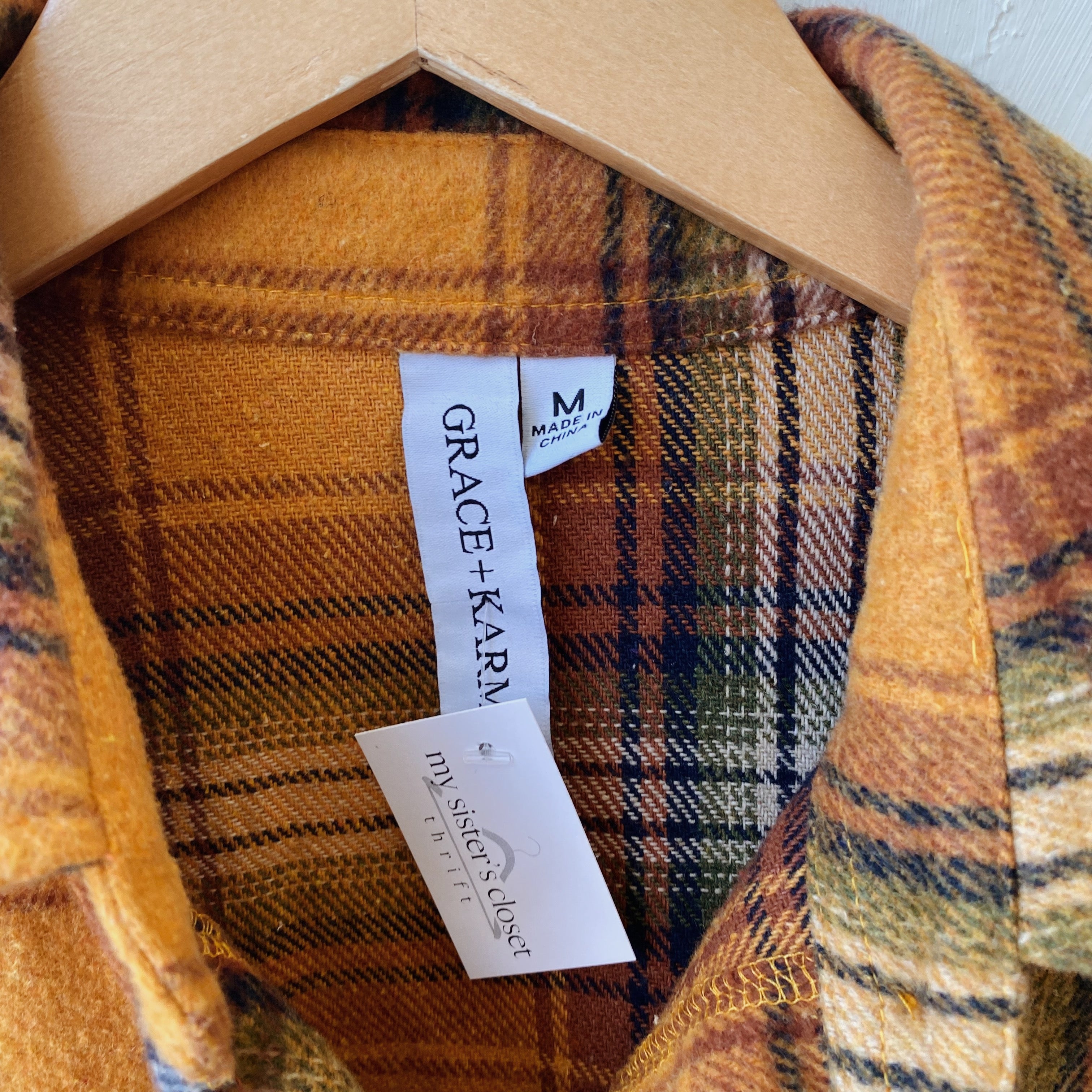 SIZE M | Flannel Jacket