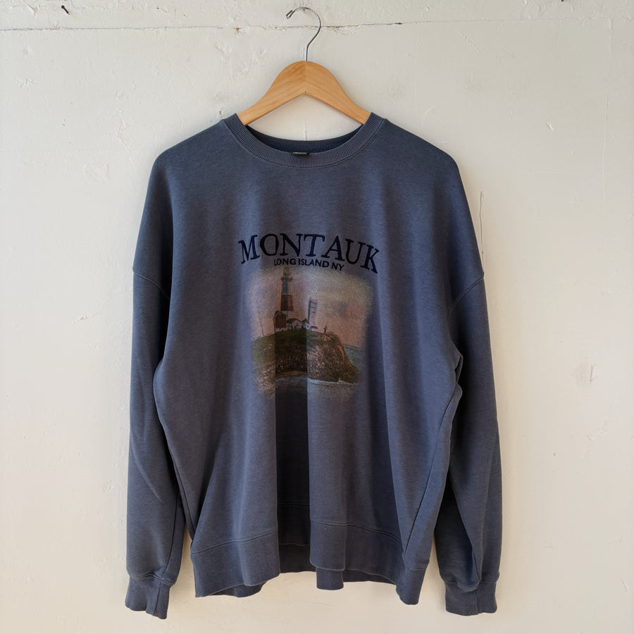 SIZE M | Blue Crewneck