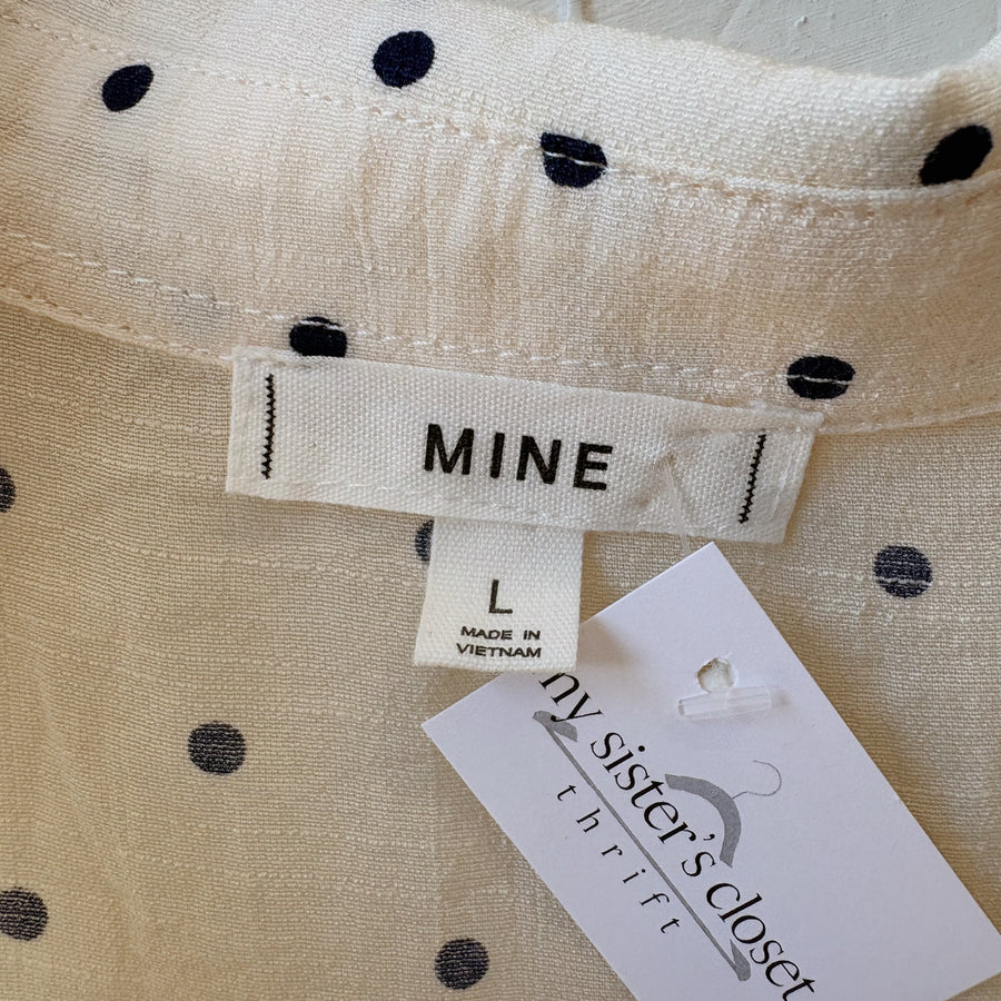 SIZE L | Polka Dot Top