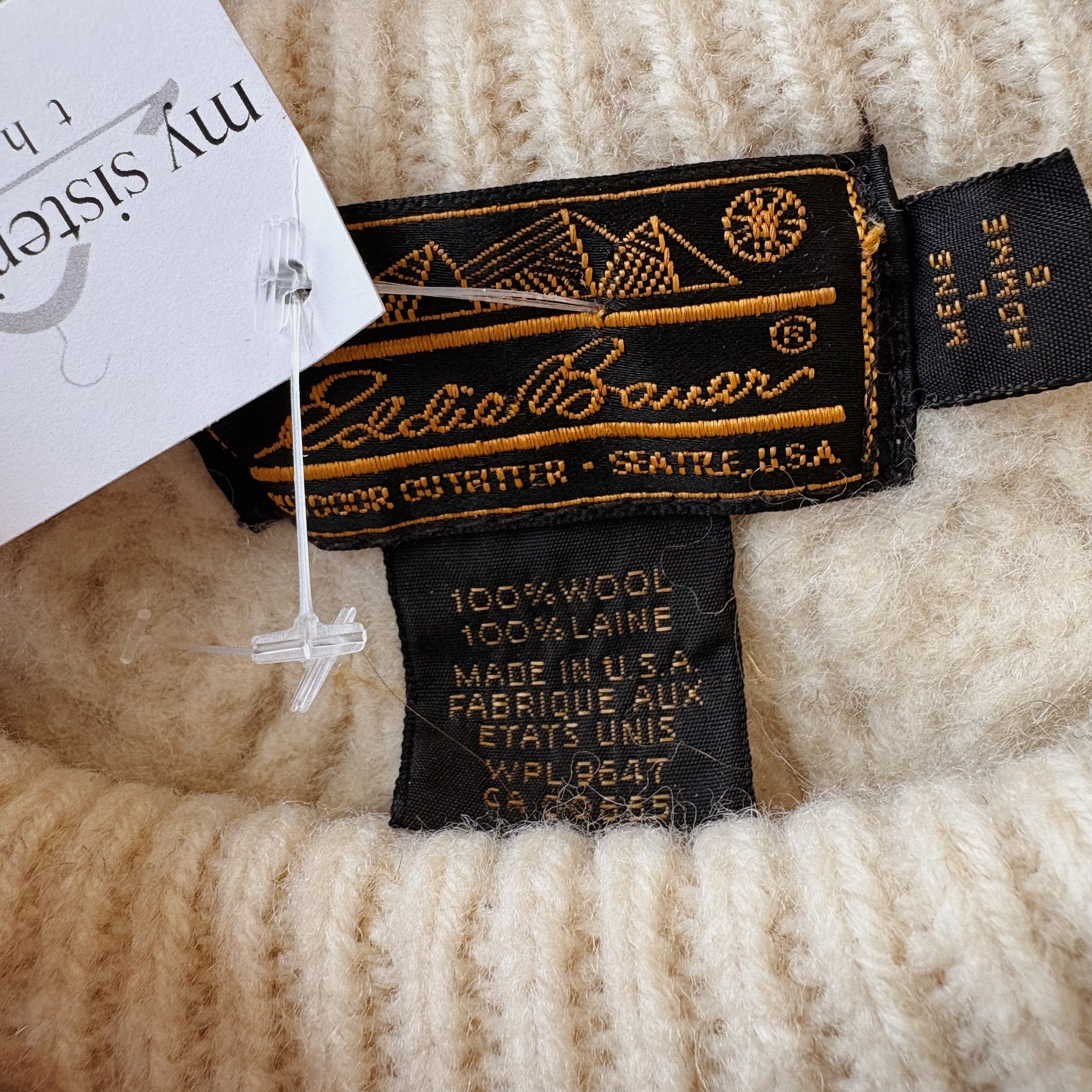 SIZE L | Heavy Cream Sweater