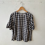 Size XXL | Gingham Top