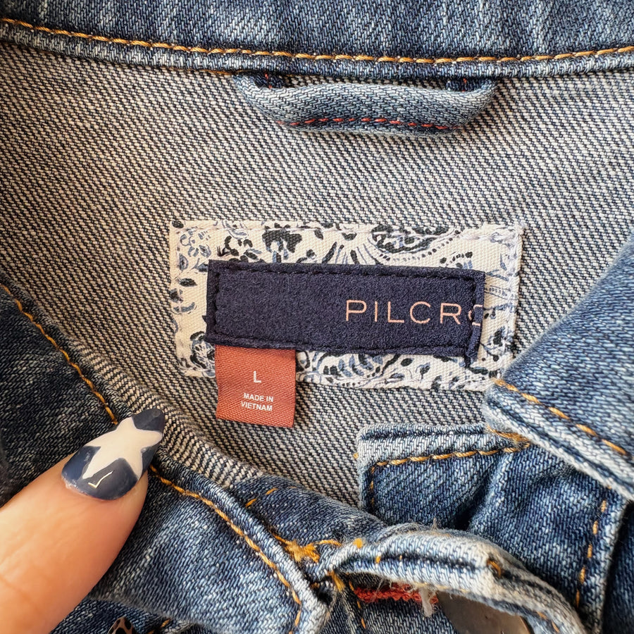 Size L | Anthropologie Denim Jacket