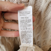 One Size | Neutral Sweater Dress