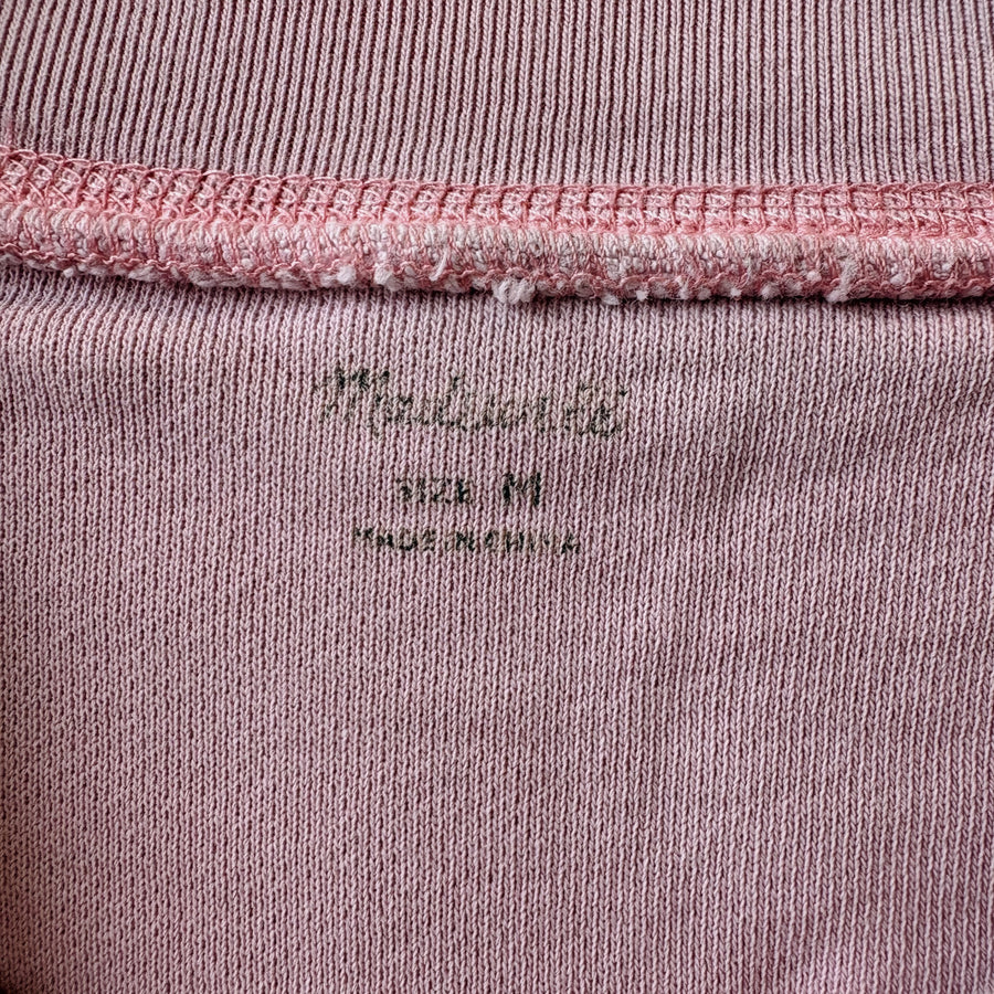 SIZE M | Madewell Pink Crewneck