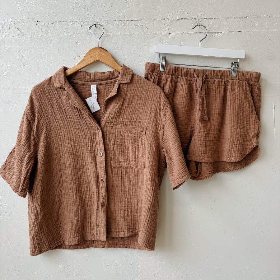 SIZE XS/M | Brown Set