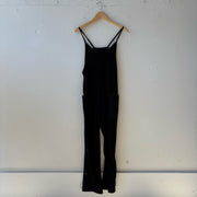 SIZE S | Black Textured Jumpsuit