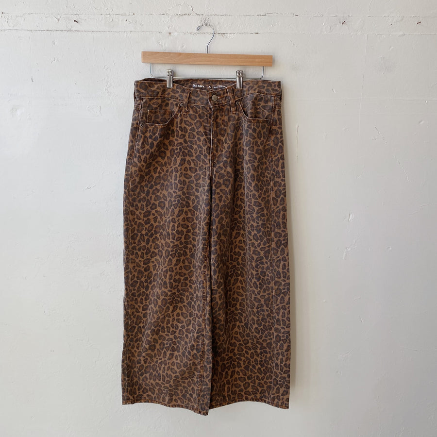 SIZE 8 Petite | Leopard Jeans