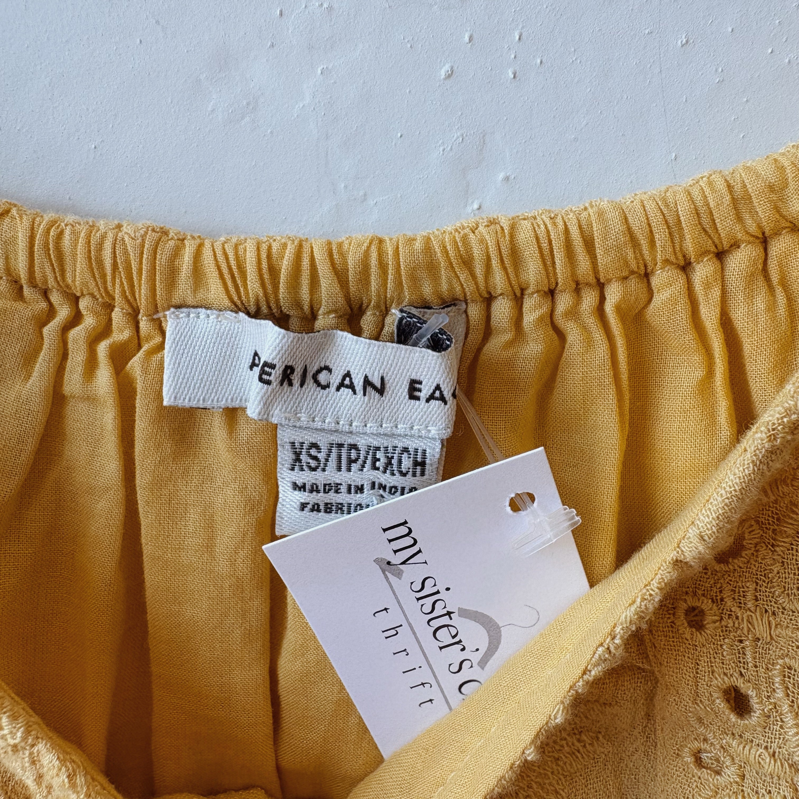 SIZE XS | AE Yellow Tank Top