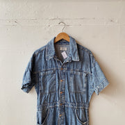 SIZE XL | Free People Denim Romper