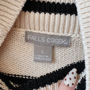 SIZE L | Turtleneck Striped Sweater