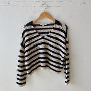 Size M | Striped Knit Sweater