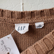SIZE XS | Brown Striped Sweater