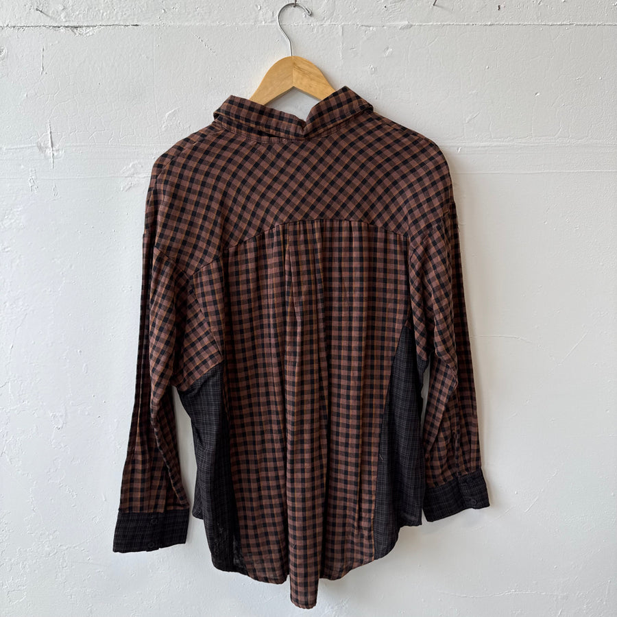 SIZE S | Brown Flannel