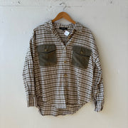 SIZE M | Green Button Up