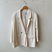 Size 2XL | Cream Blazer