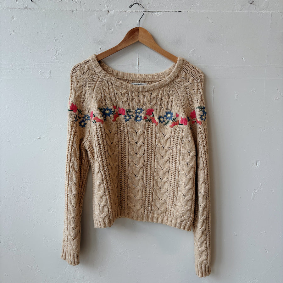 SIZE L | AE Brown Sweater