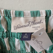 SIZE XL | Green Striped Dress
