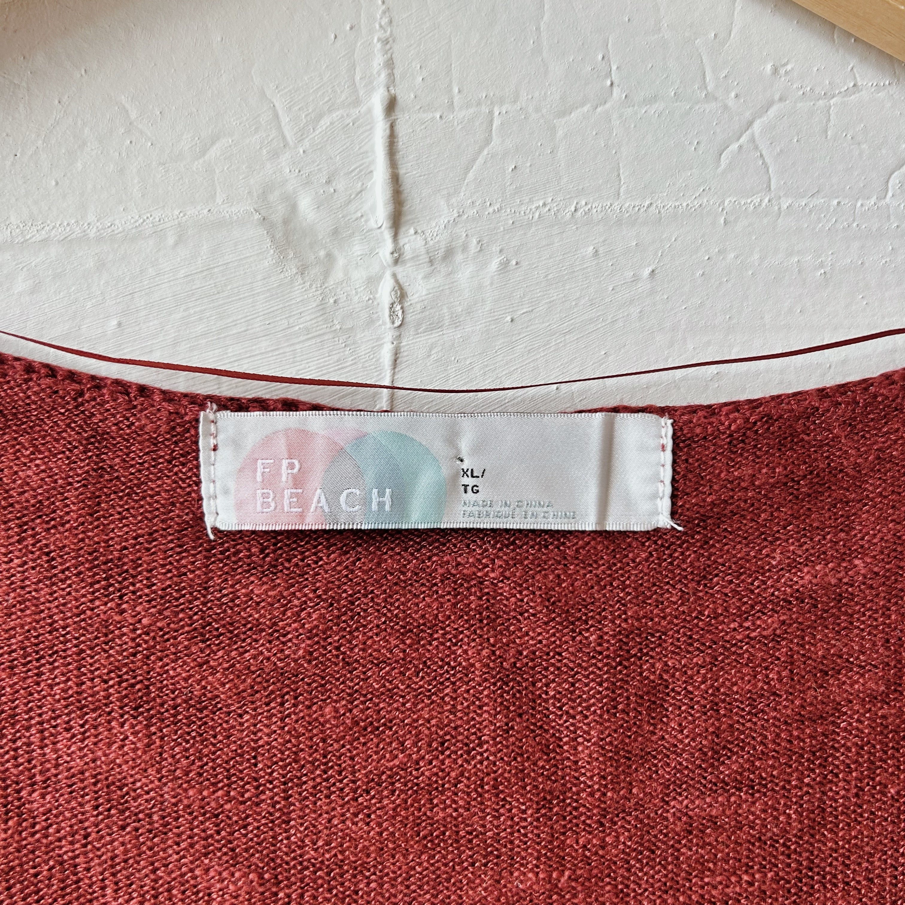 SIZE XL | Free People Red Top