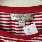 SIZE M | Red Striped Tank Top