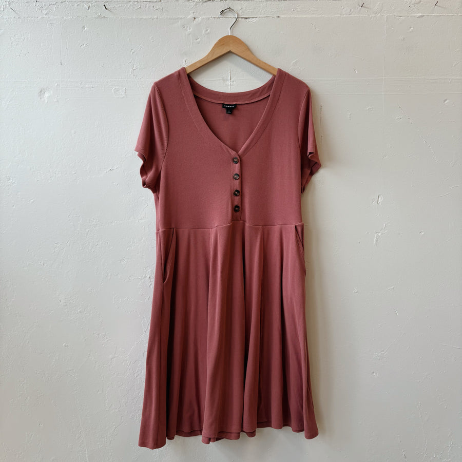 SIZE 2X | Button Up Dress