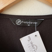 SIZE M | Black Button Up