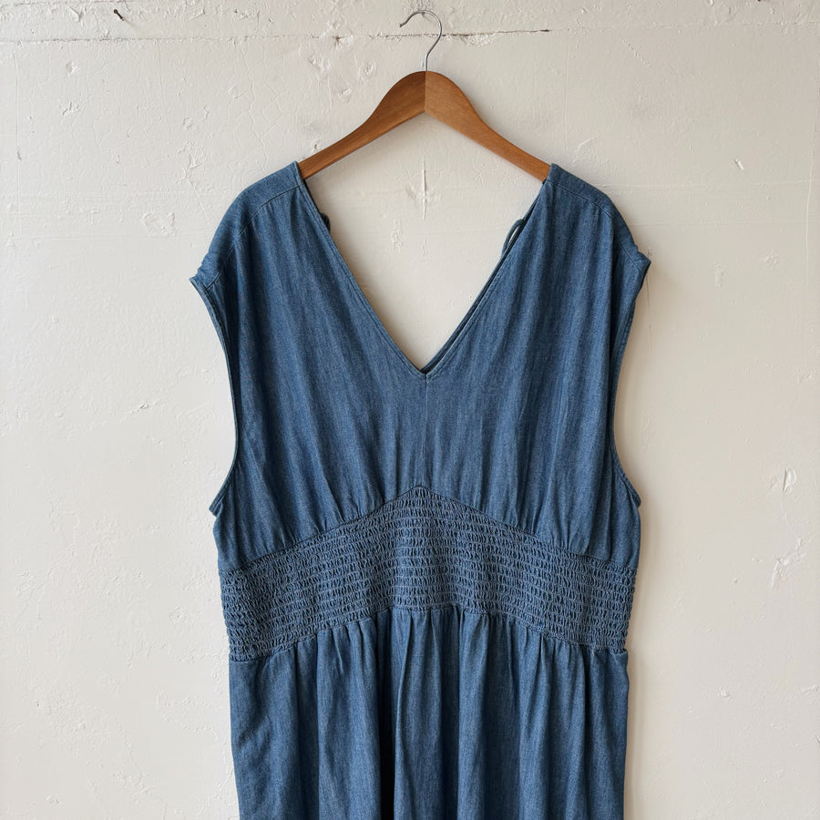 SIZE 2X | Denim Dress