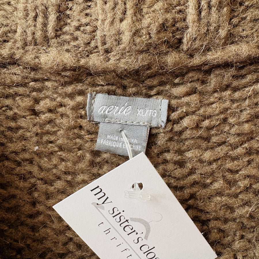 SIZE XL | Aerie Green Sweater