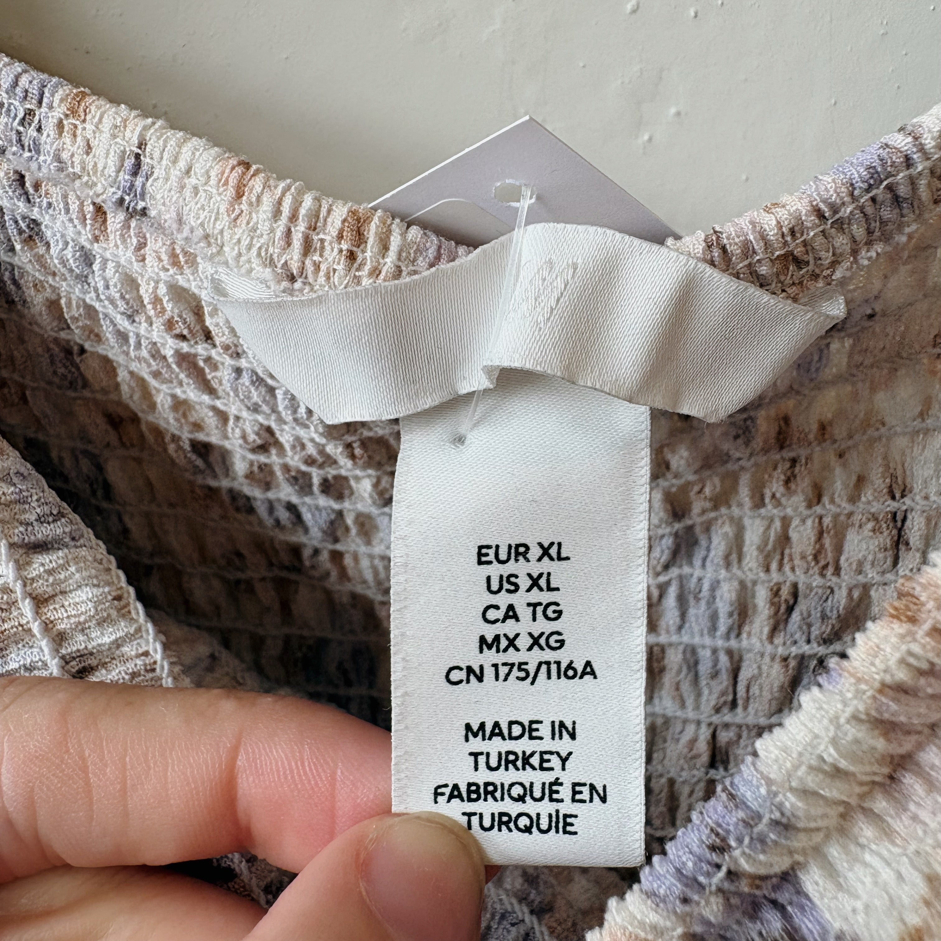 SIZE XL | Patterned Dress