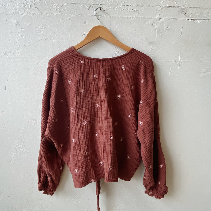 Size 3XL | Madewell Wrap Top
