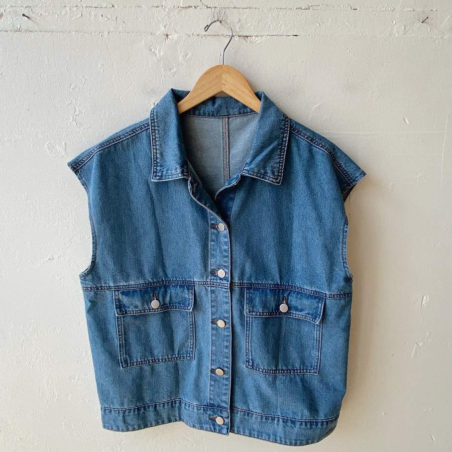 Size L | Denim Vest