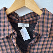 SIZE S | Brown Flannel