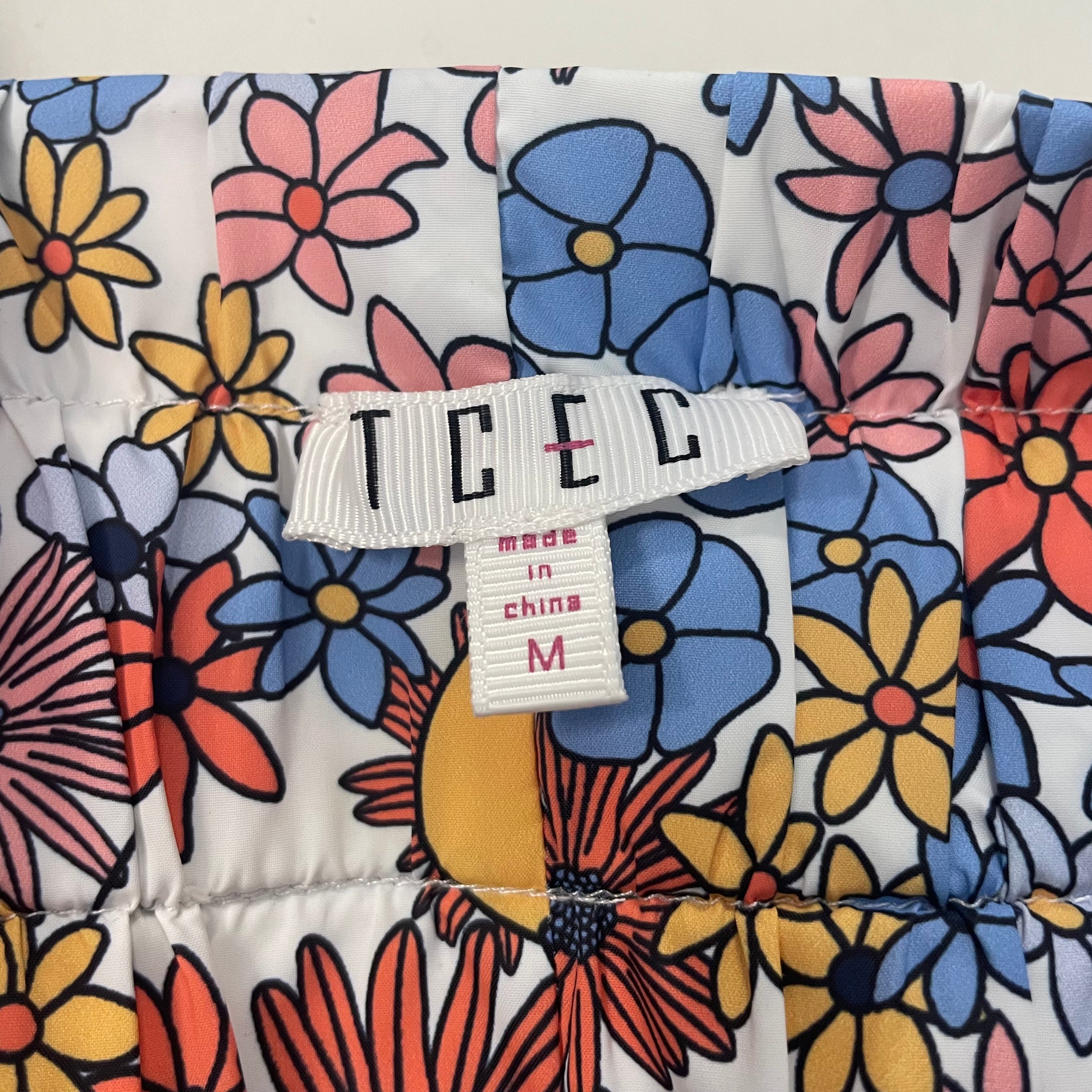 SIZE M | Floral Athletic Shorts