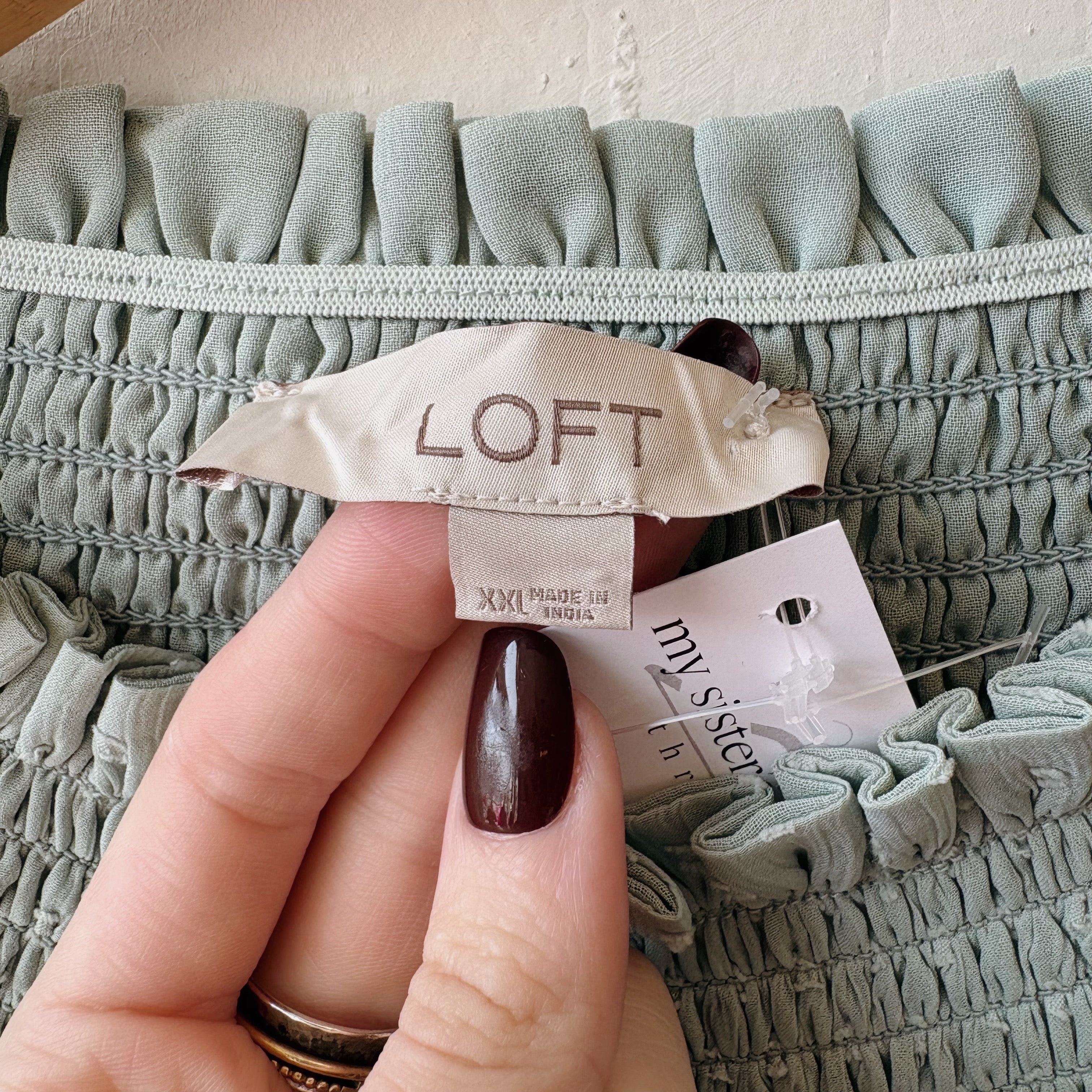 SIZE XXL | Textured Top