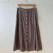 SIZE M | Button Up Skirt