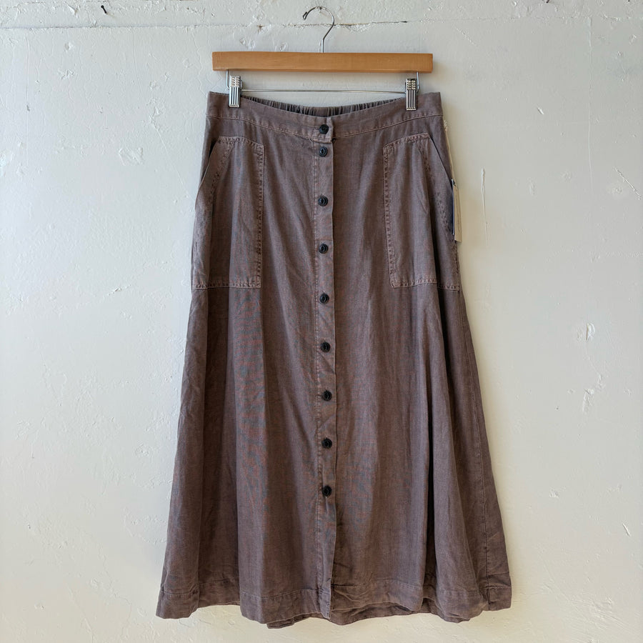 SIZE M | Button Up Skirt
