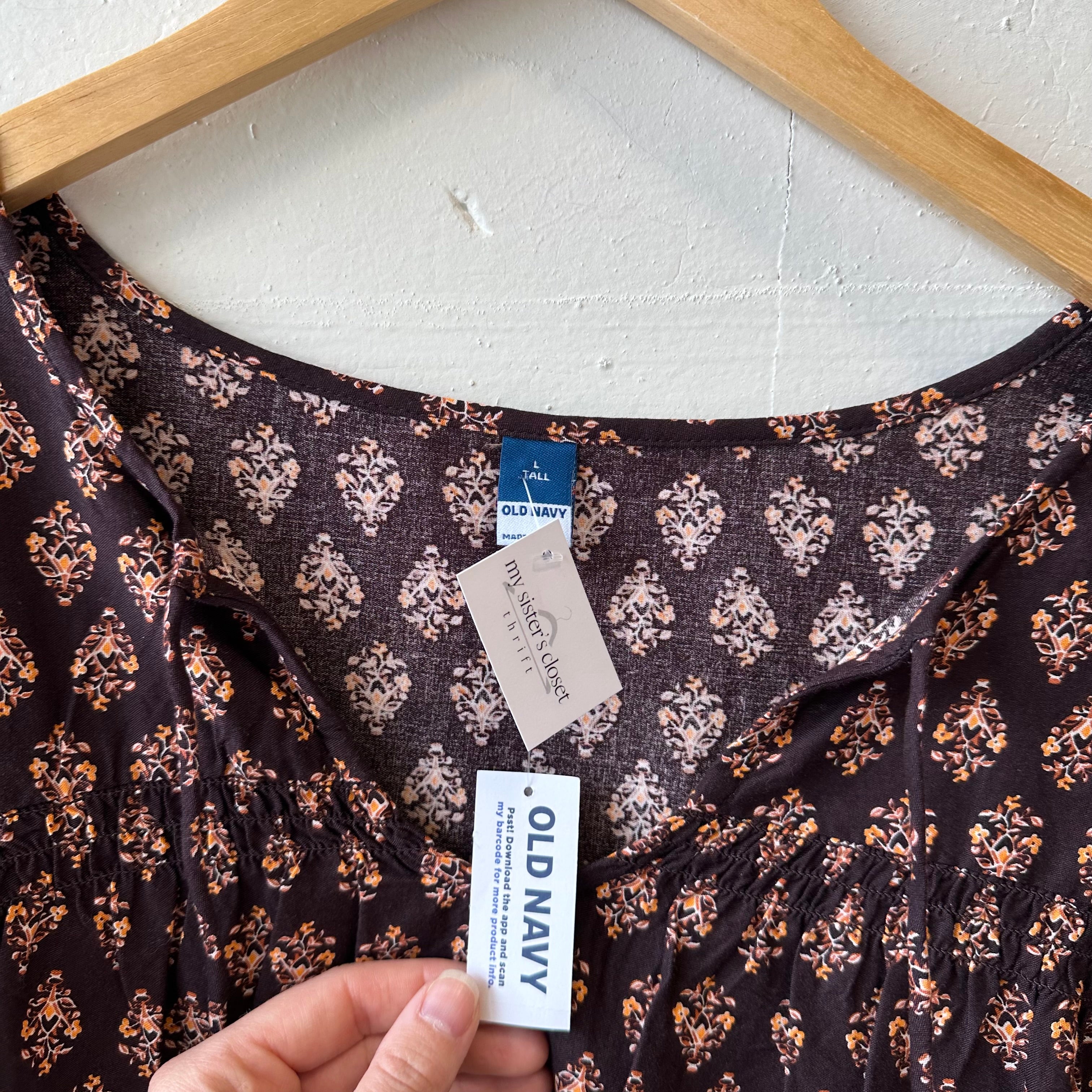 SIZE L | Patterned Top