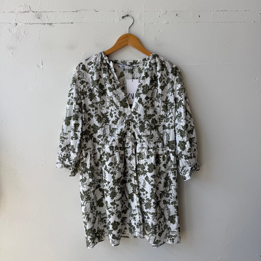 SIZE L | Floral Zara Dress